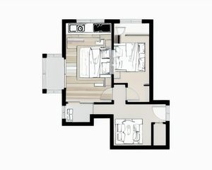 建国门外 · 建国里 · 2室 · 1厅