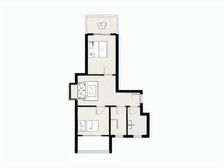 电梯两居室看海看湖双景观的观景房