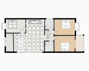 西工小街旁位置优越有电梯精装修3室拎包入住