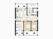 房子位置好,总价低,门口就是菜市场,离万达一站路