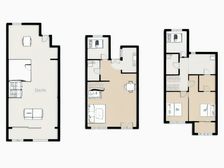 正荣国领别墅二期下叠,带花园。