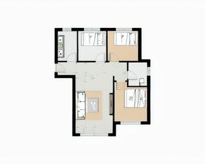丹凤公园旁边三居室110万好楼层