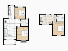 大复式+装修清爽+近地铁+低首付48万+满五+有电瓶车库