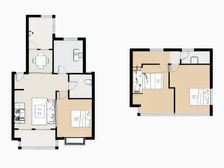 五角场街道,顶楼复式、带露台、近地铁、满五且1