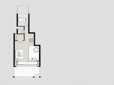 花园洋房,带南北院子地上两层,地下两层,使用面积大