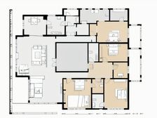 中粮祥云国际生活区 5室2厅 南 北