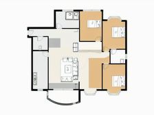 住家精装 采光好 视野宽广 户型通透带大阳台 PD的房子