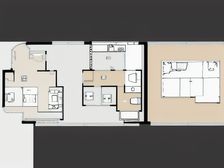 户型方正 上叠 采光好 带露台 满二五大税