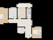 建茗苑3室1厅西北南