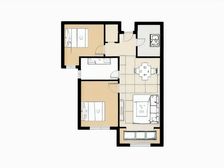 东部 雁儿湾 欣欣嘉园两室 毛坯高层 采光视野好