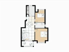 万科有山 2室1厅 南 北