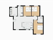 小区前排洋房,中间楼层,全天采光无遮挡,通透户型