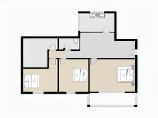 龙泉花园 4室2厅 东南