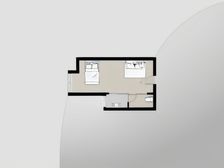 香樟1号 1室1厅 南