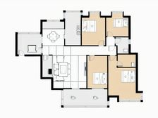 东华锦城东端户新装修业主自住,带车位