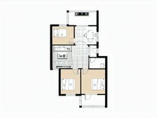 秀川十字 南北三室使用面积大价格便宜可谈价随时看房