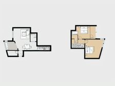 广场大厦 2室2厅 东南