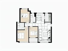 国家会展旁,双轨交品质洋房,人车分流,南北直通3房