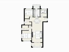 雅居乐花园,首排开发商装修大三房,看房方便