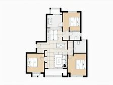 近地铁印象城旁,飞机户型,楼层高视野好,沿河水系