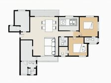 南北通透格局比较好,全湖景,装修比较好,带车位