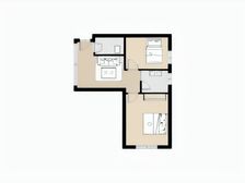 精装修小两室,采光好视野开阔,拎包入住