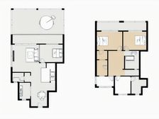 强改善户型 跃层 底复 使用面积大 居住舒适