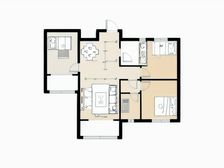 精装修,慢两年,海景房,双南卧双阳台