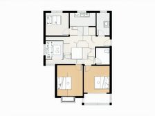 环城东路地铁1.5公里 中间楼层三楼 毛坯 全明户型