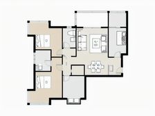 金色堤岸143平南北通透开发商精装修 交通便利环境优美