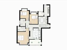 恒大华府三房两卫,拎包入住,好楼栋好楼层