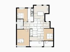 华和家园11层洋房,5楼,经典耳朵户型,看房方便