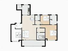 小区中间位置,采光好,一楼有地下,看房方便