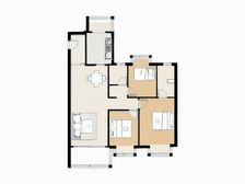 3号线江铃地铁口 精装3房 智能家居22年次新房