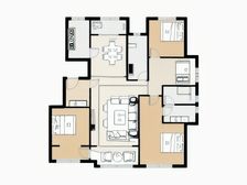 一线海景,电梯洋房,举架4.5米,精装修,房主出售