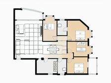 亲江家园,采光通风效果佳,大户型