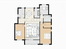 此房满五唯一 带车位 平层洋房大三室 户型宽敞
