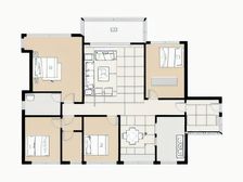 金地湖山大境二期大四房 靠山看湖景