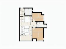 沿海丽水佳园 2室1厅 南