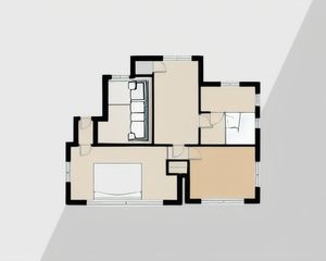 祥和园 2室1厅 南 北