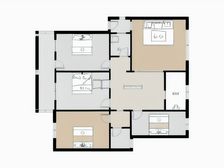 老城区别墅小区里的大平层有产权证车库 近天虹