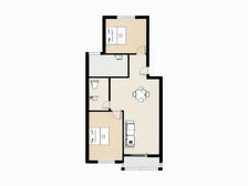 佘山新苑 2室2厅 南