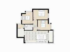 渝中大坪 正规三房,交通便利 户nag型方正 配套完善