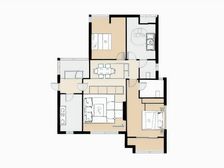 纯洋房小区 顶层带屋顶花园 住家装修 视野开阔