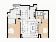 东莞地铁站国贸高层住宅出售,三房两厅,拎包入住