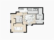 朝西两房户型,采光通风良好,户型正气温馨,新风恒温