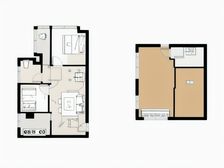 大面积朝南户型,采光好,精装修三房。