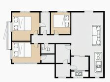 国贸山景高层带定制装修诚意出售