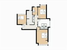 南北通透,中等楼层,视野开阔,采光充足!