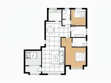 金茂悦家园 4室2厅 南 北